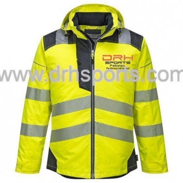 HIVIS Insulated Rain Jacket Manufacturers in Fermont